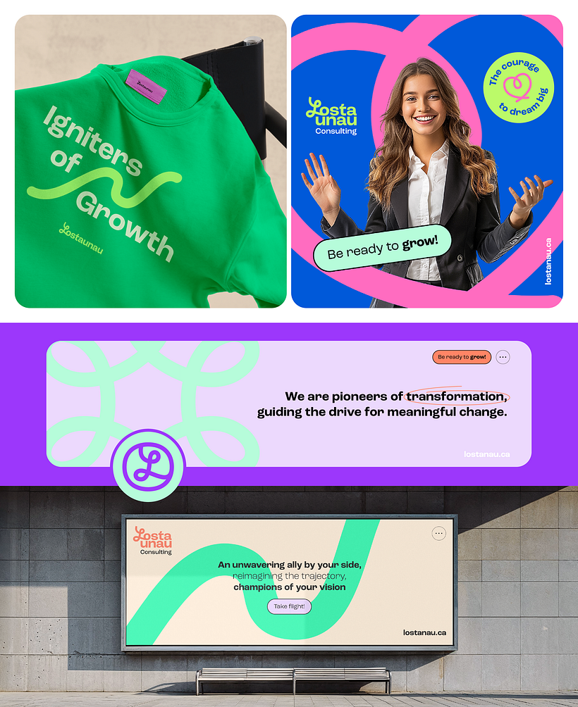 Lostaunau Consulting Branding 3