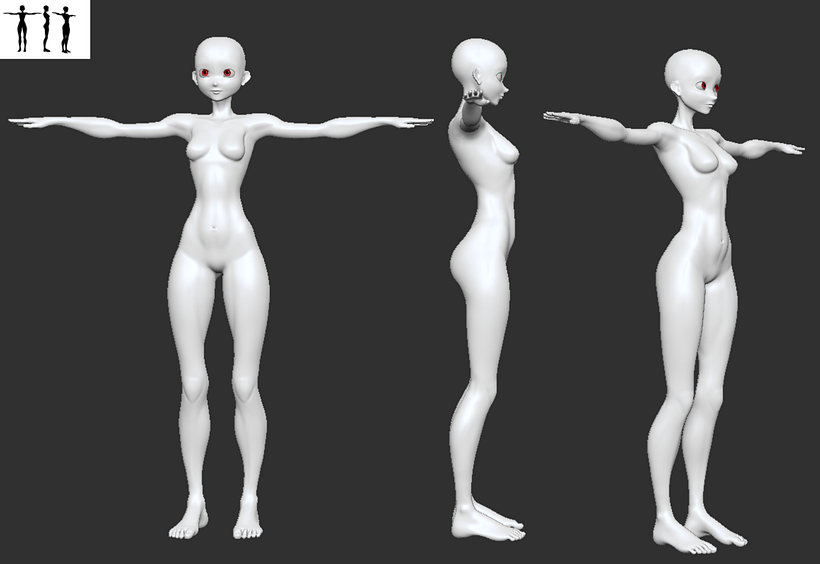 Jill Stingray por Leonardo Cervantes (Zbrush) 1