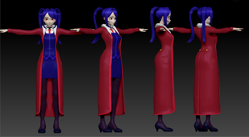 Jill Stingray por Leonardo Cervantes (Zbrush) 2