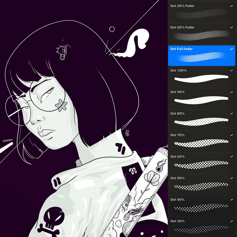 19 Free Procreate and Photoshop Brushes to Download on Domestika 1