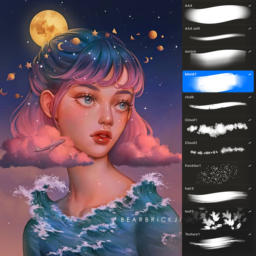 19 Free Procreate and Photoshop Brushes to Download on Domestika 1