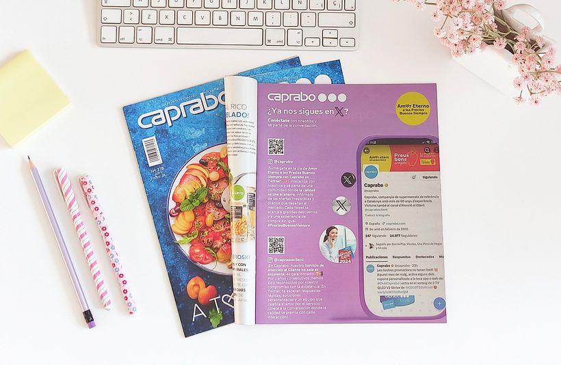 Anuncio revista Sabor de Caprabo 1
