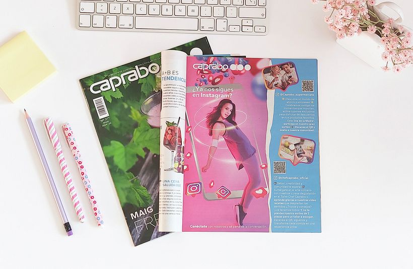 Anuncio revista Sabor de Caprabo 2
