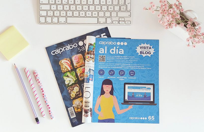 Anuncio revista Sabor de Caprabo 1