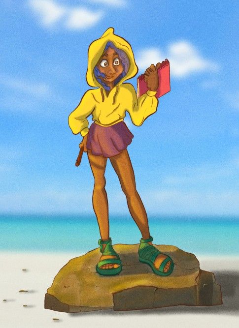 My project for course: Illustrating Imaginary Cartoon Characters 1