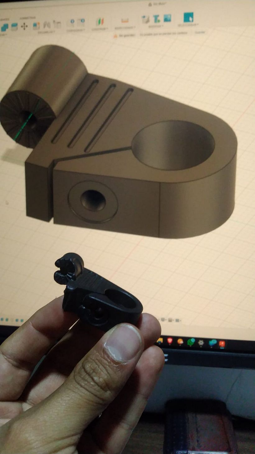 pieza de trípode dañado 1