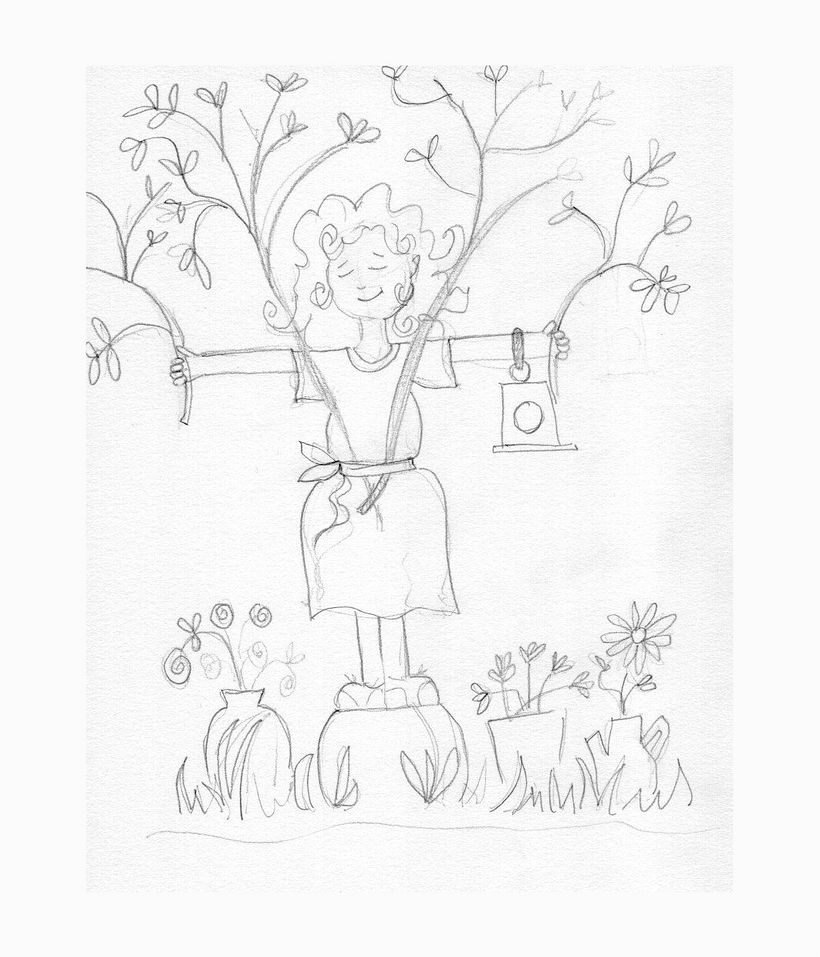 Das Mädchen, das ein Baum sein wollte 1