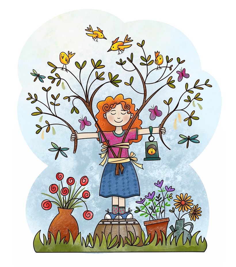 Das Mädchen, das ein Baum sein wollte 1