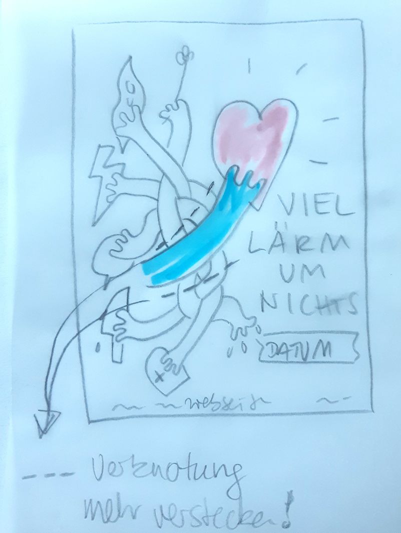 poster: much ado about nothing 1