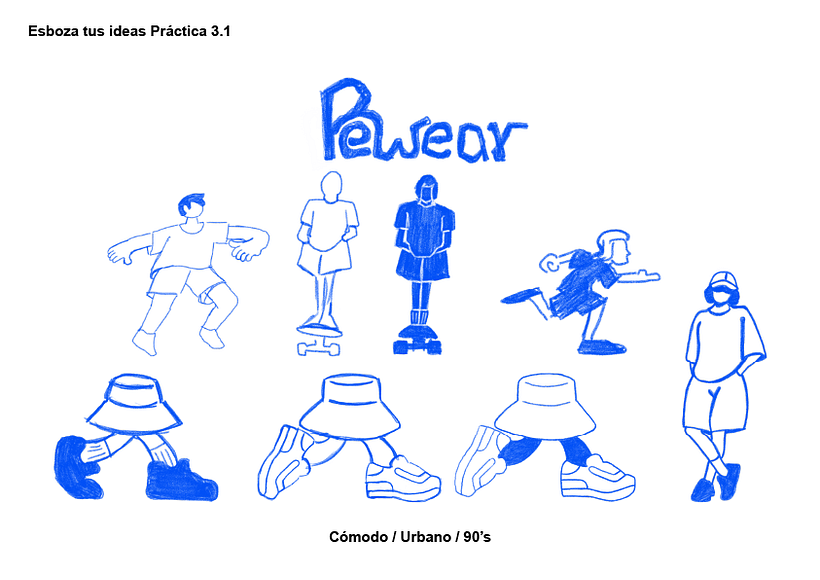 Diseño de logos dibujados a mano 2