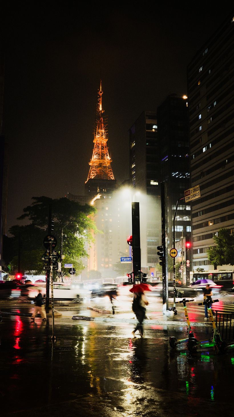 SP - Foto de Rua Noturna 1
