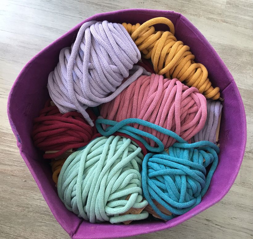 Collares con cordón tejido 1