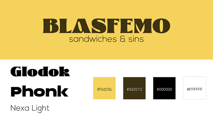 BLASFEMO | Sandwiches & sins 1