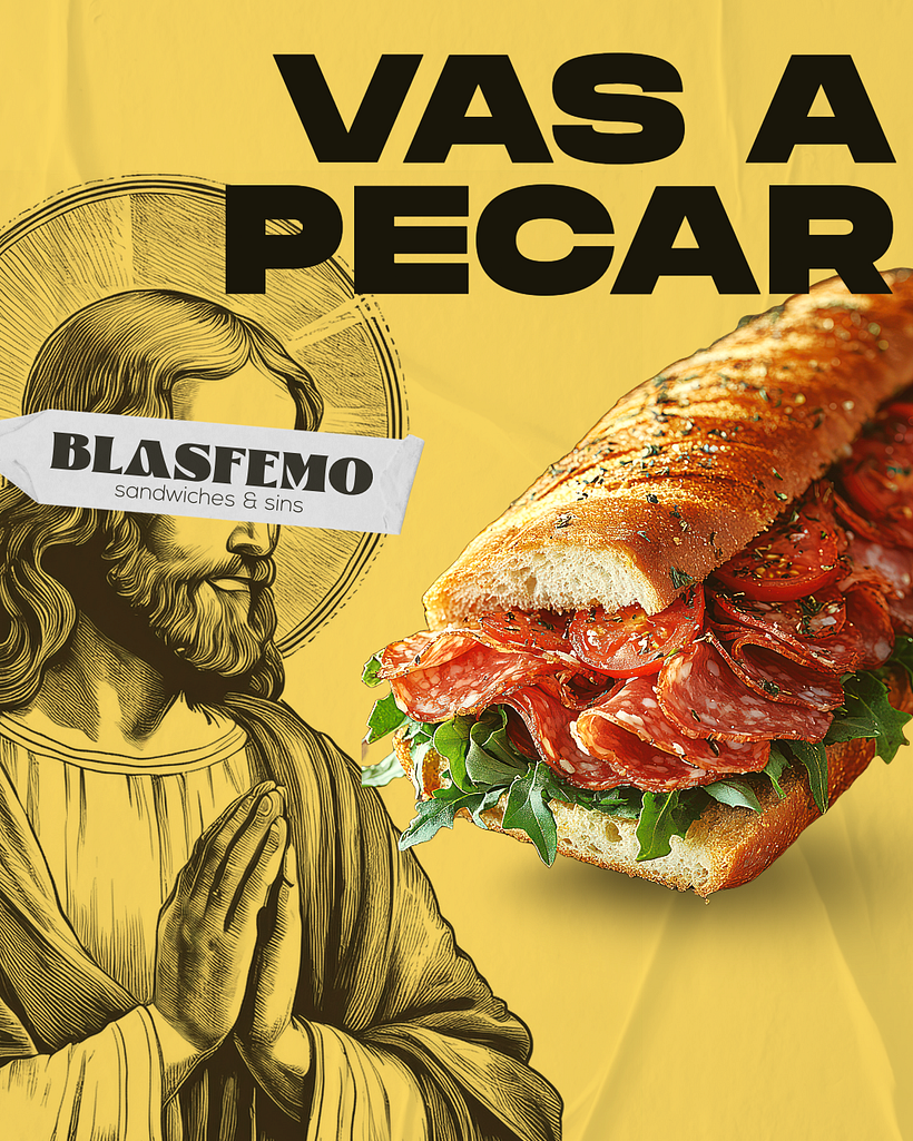 BLASFEMO | Sandwiches & sins 1