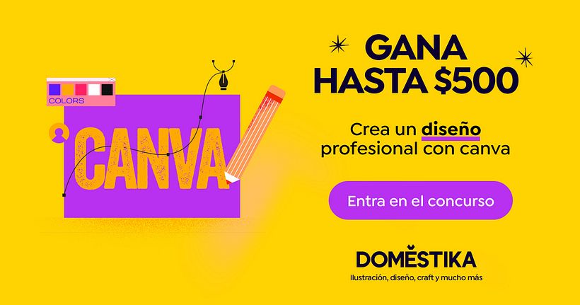 Participa en los 4 concursos activos de Domestika y potencia tu creatividad 1