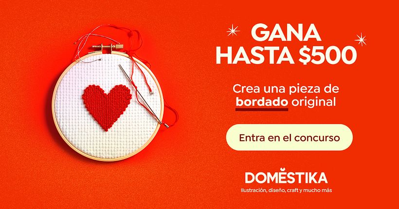 Participa en los 4 concursos activos de Domestika y potencia tu creatividad 7