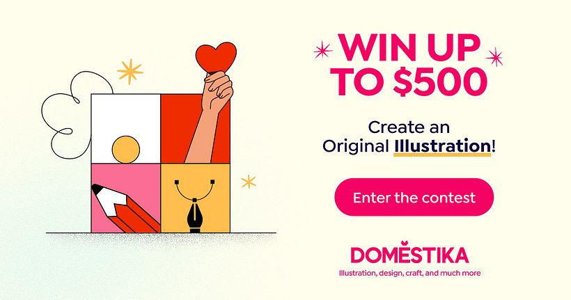 Participate in Domestika’s 4 Active Contests and Boost Your Creativity 3
