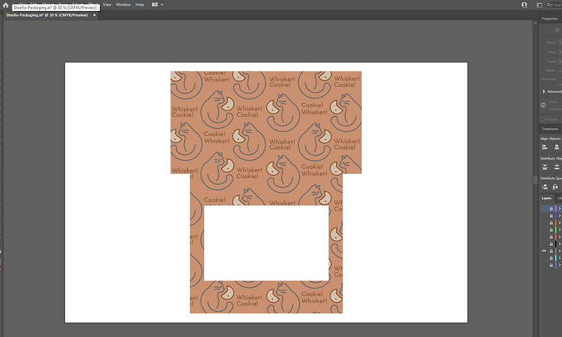 Kitty Cookie Packaging Design 2