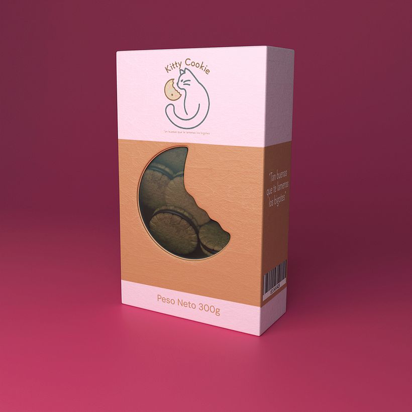Kitty Cookie Packaging Design 1
