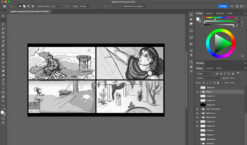 Concept art : Le Gobelet du Titan 1