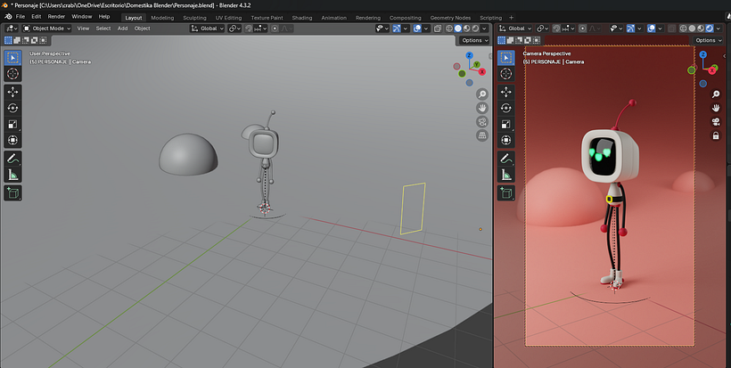 Mi Proyecto del Curso: Introducción al diseño y modelado 3D con Blender 1