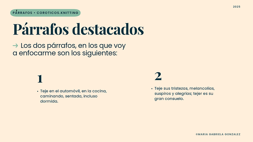Coroticos.Knitting - Especialización en Escritura Creativa e Ilustración Infantil 1