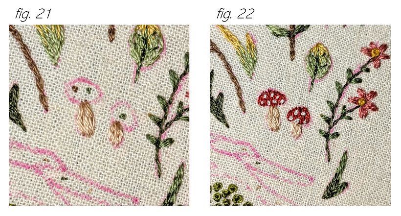 Embroidered Hare Collar 1