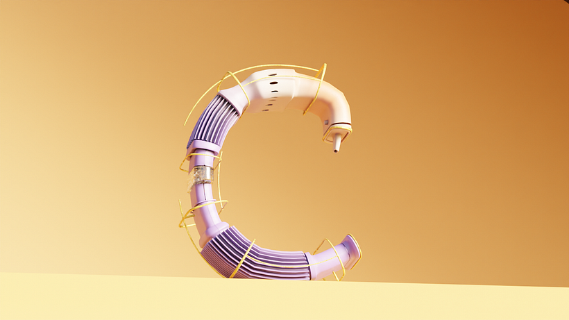 LETTER C 2