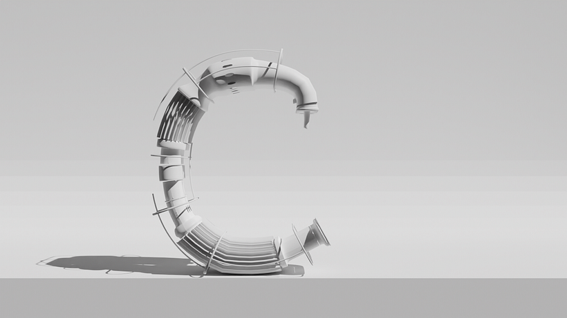 LETTER C 3