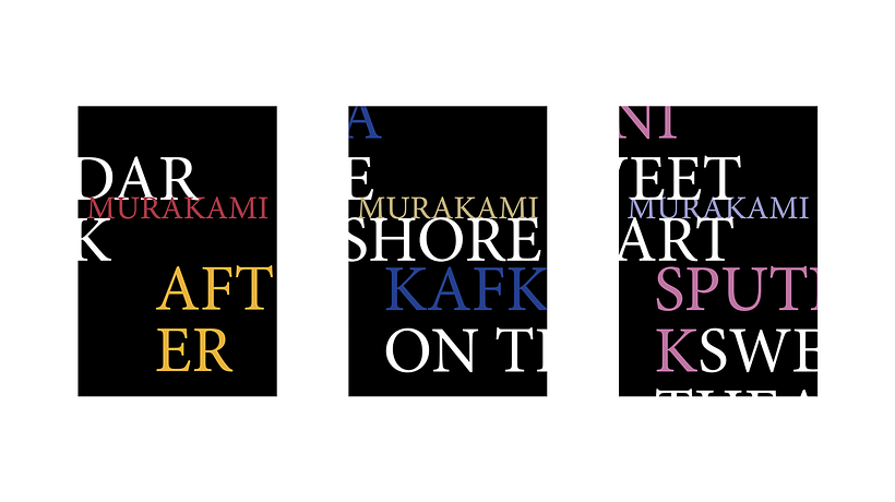 Murakami Book Covers 5