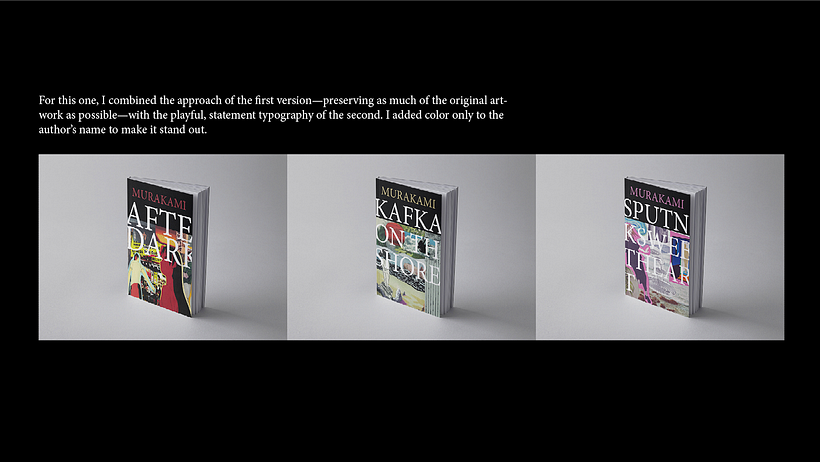 Murakami Book Covers 6