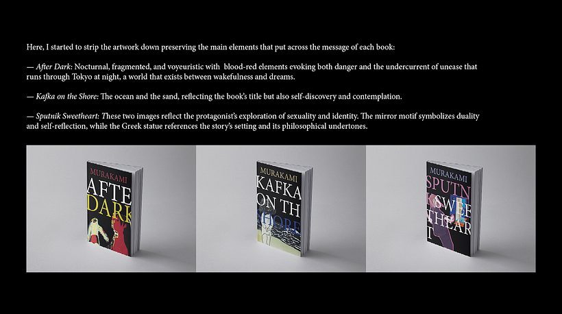 Murakami Book Covers 8