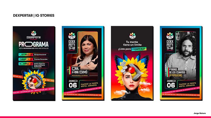 DEXPERTAR MINDFEST - Proyecto final Identidad Visual para Eventos 2