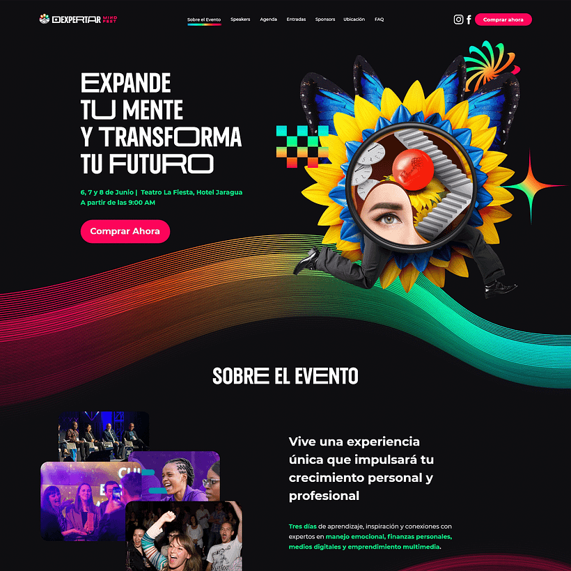 DEXPERTAR MINDFEST - Proyecto final Identidad Visual para Eventos 1