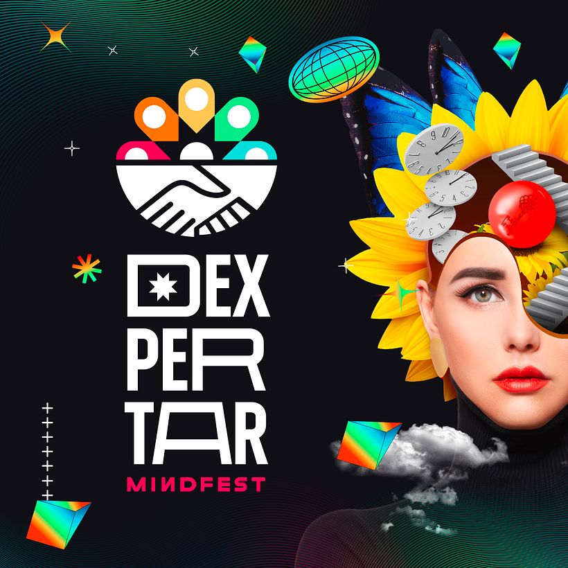 DEXPERTAR MINDFEST - Proyecto final Identidad Visual para Eventos 1