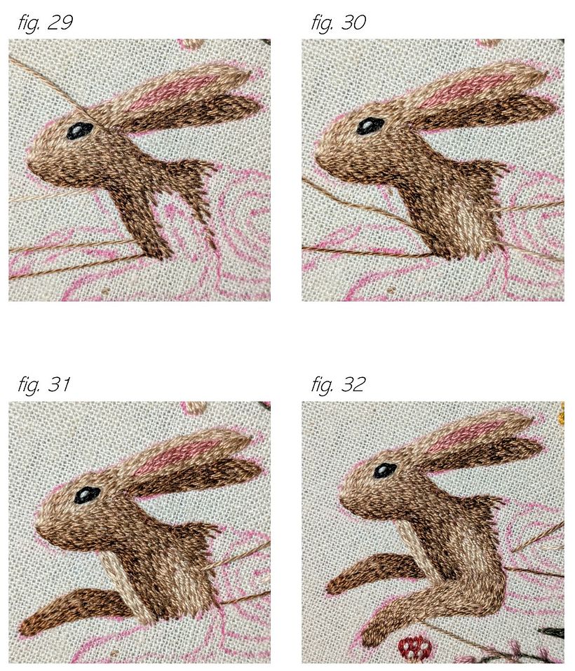 Embroidered Hare Collar 1