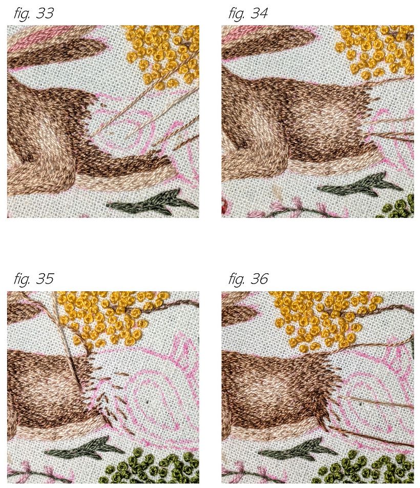 Embroidered Hare Collar 1