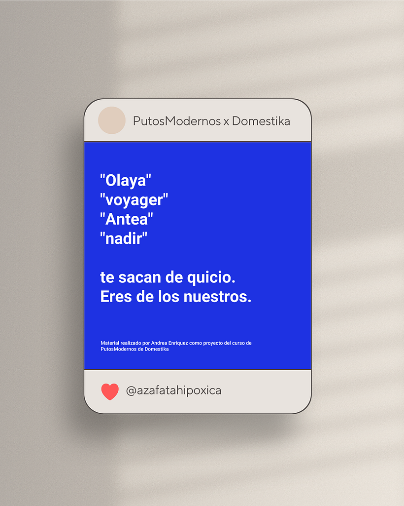 PutosModernos x Domestika 2