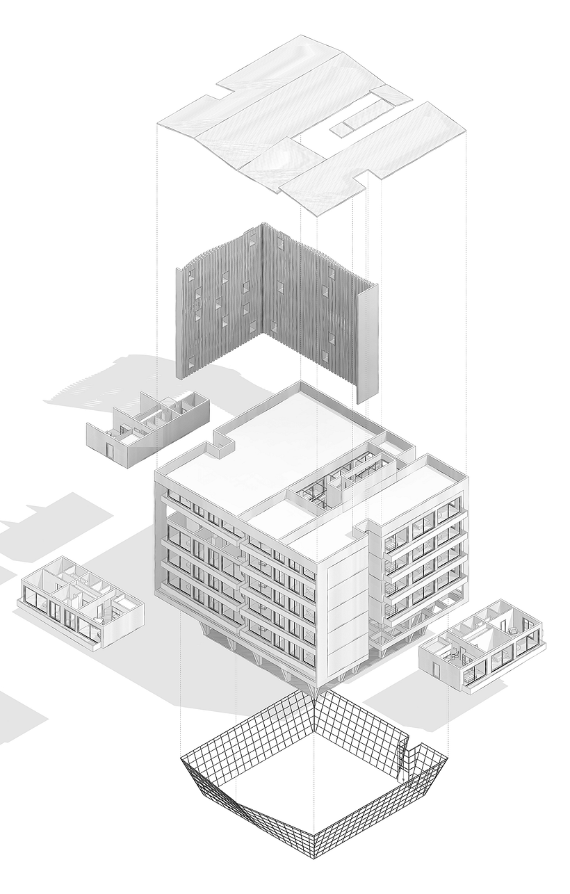 Mi proyecto para el curso "Modelado de edificios paramétricos con Revit" 1