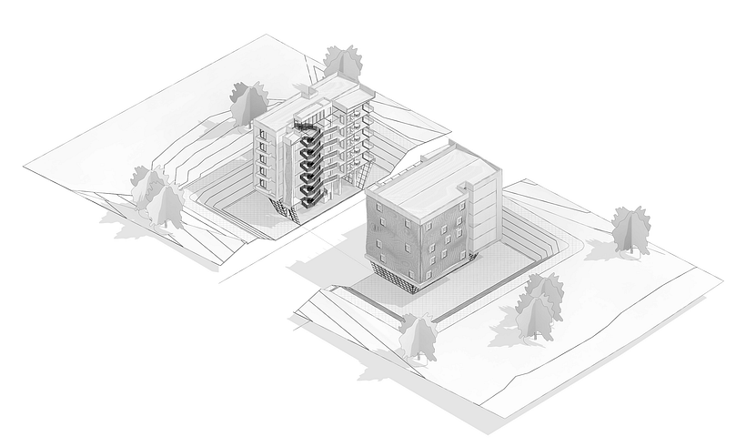 Mi proyecto para el curso "Modelado de edificios paramétricos con Revit" 3