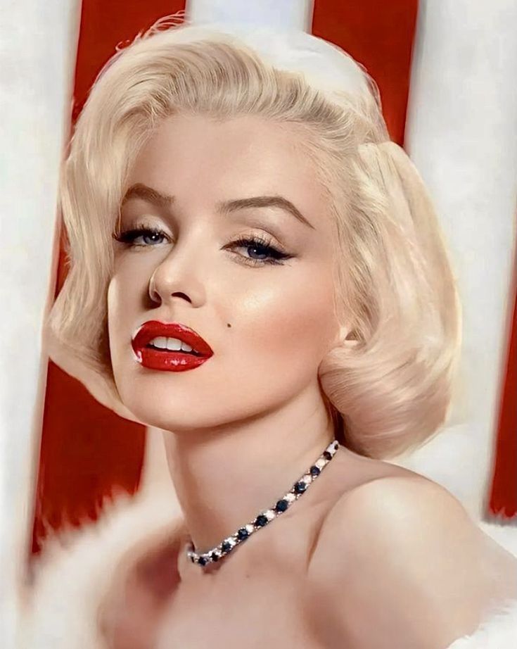 Retrato de Marilyn monroe. 1
