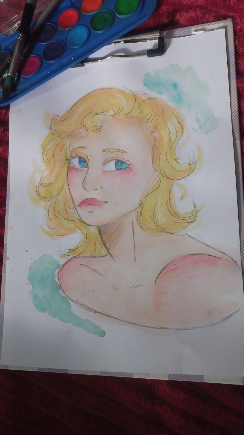 Retrato de Marilyn monroe. 1