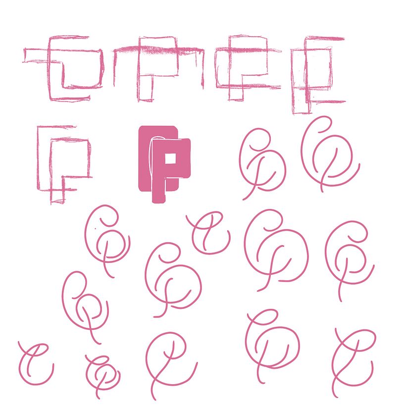 Logotipo com lettering 1