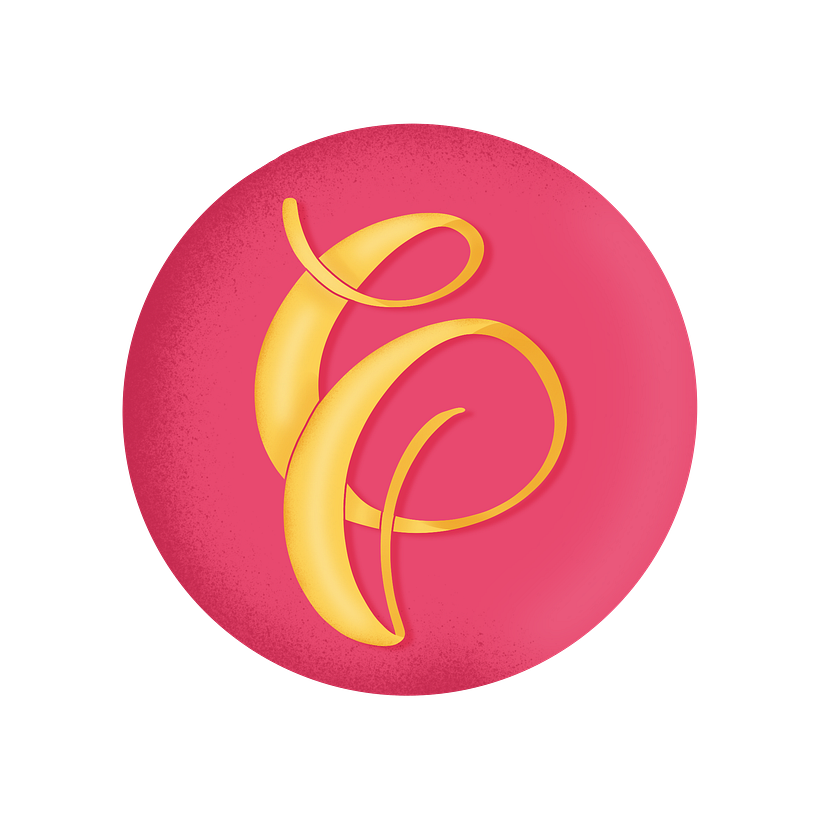 Logotipo com lettering 1