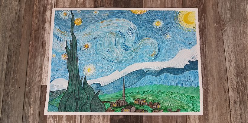 5 proyectos creativos inspirados en el arte de Van Gogh
