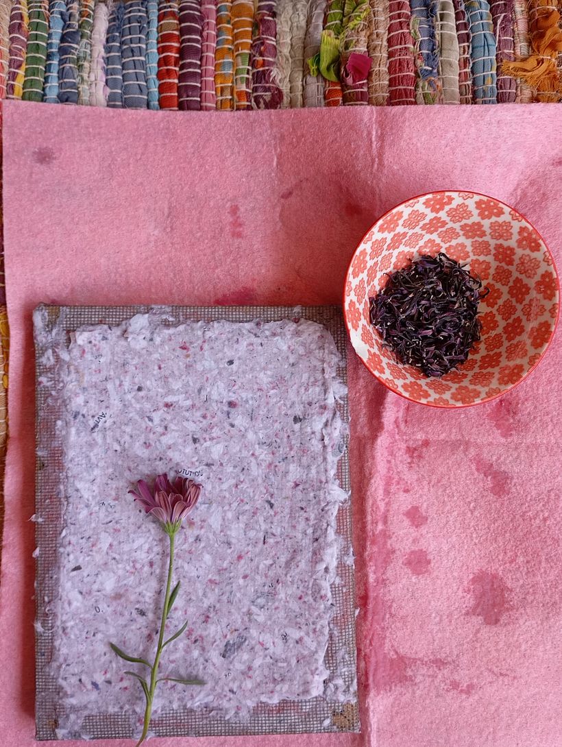 handmade recycled paper 1