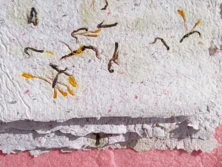 handmade recycled paper 1