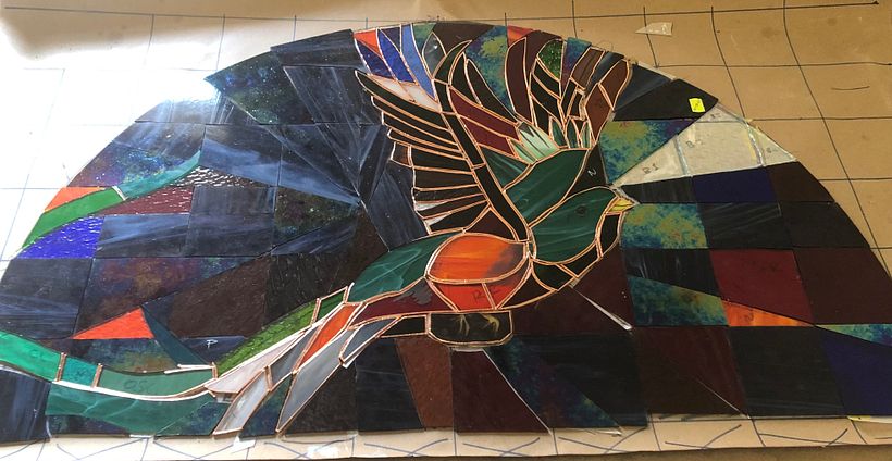 Vitral Quetzal 3