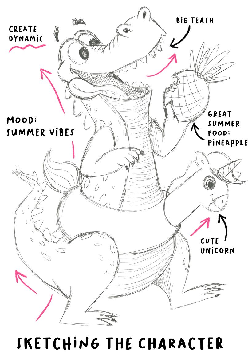 Summer crocodile 1