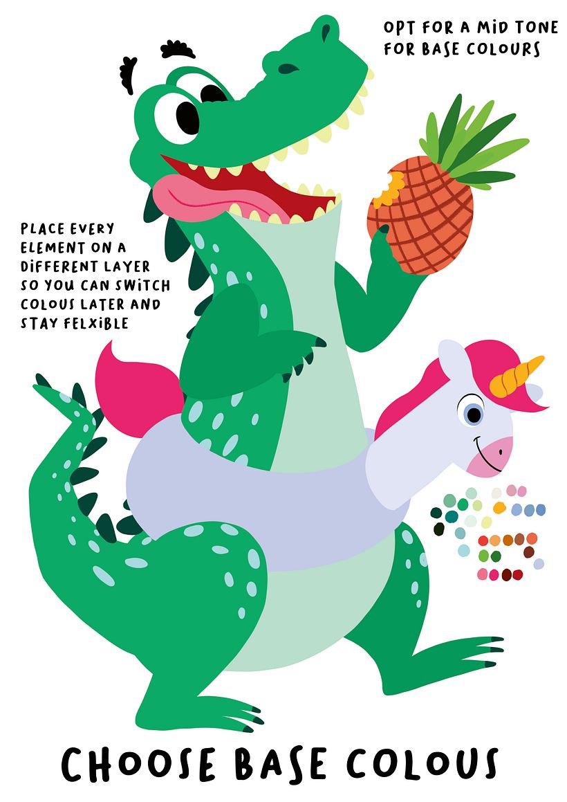 Summer crocodile 1